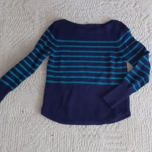 Navy Stripe Sweater
